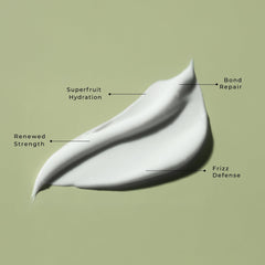 LolaVie Restorative Conditioner hair application motion demonstrates smoothing and detangling