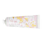 LOLLIA Breath handcreme jar close-up highlights rich moisture for dry hands.