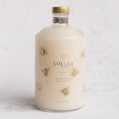 LOLLIA Wish Bubble Bath moisture-rich oils hydrate skin during a soothing soak