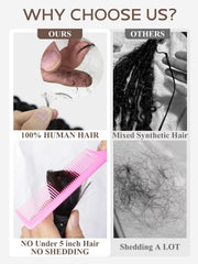 LOLLY HAIR virgin-brazilian-12a-curly demonstrates durable, soft feel for long-lasting styles.