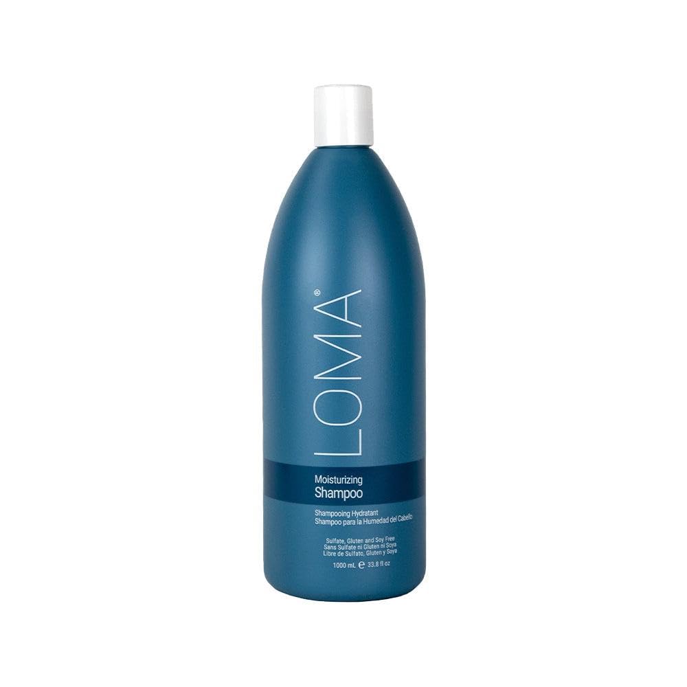 LOMA Moisturizing Shampoo bottle front view showing deep hydration for dry hair