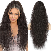 Lommel pony-tail-extension 26inch wavy for natural length and volume.