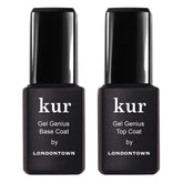 LONDONTOWN kur Gel Genius base coat for a long-wear gel-like foundation.