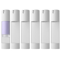Longway foundation 50ml airless pump bottle for precise, mess-free on-the-go application.