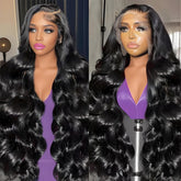 LONREAW 30 inch body wave wig offers natural movement for everyday glamour.