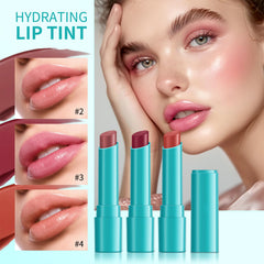 Loobexery lip tint natural hydration highlights botanical oils for refreshed lips.