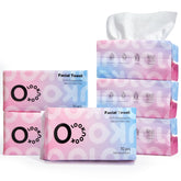 LOOKNOOK Disposable Face Towel close-up of thick, soft fabric for gentle cleansing