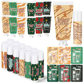 Loopeer Christmas hand cream gift set packaging with festive cards, ideal stocking stuffers.