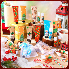 Loopeer organza bags and greeting cards ready for holiday gifting.