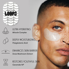 LOOPS Eyes Revival Set Weekly Reset box emphasizes a simple weekly skincare ritual.