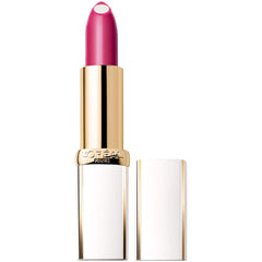 L'Oreal Paris Age Perfect Splendid Plum cap closeup shows hydration for smooth lips
