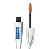 L'Oreal Paris Bambi Eye Mascara wand close-up showing lash-separating bristles for smooth, defined lashes.
