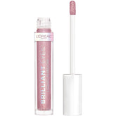L'Oreal Paris Brilliant Eyes Amethyst Quartz liquid shadow application shot showing precise glow