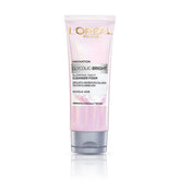 L’Oréal Paris Glycolic Bright cleanser bottle delivers gentle daily cleansing for dull skin.
