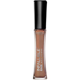 L'Oreal Paris Infallible 8HR lip gloss Dulce De Leche tube glows with long-lasting hydration.