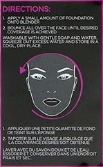 L’Oréal Paris Blend Artist sponge plush material feel for seamless makeup.