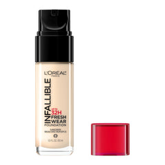L'Oreal Paris Infallible Fresh Wear bottle in Rose Pearl delivers all-day natural coverage.