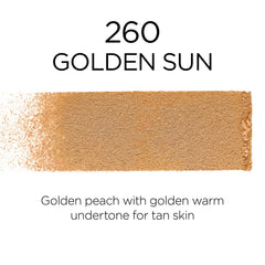 L'Oreal Paris Infallible Fresh Wear application close-up highlights breathable weightless feel on skin.