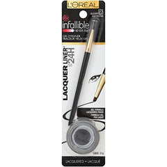 L’Oréal Paris Infallible Lacquer Eyeliner brush glides smoothly for precise lines.