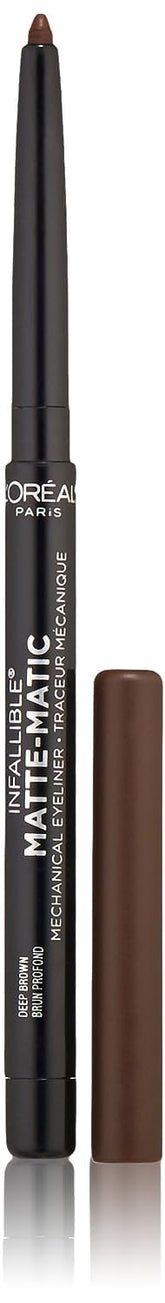 Delineador mecánico L’Oréal Paris Infallible Matte-Matic para trazos precisos y mate.