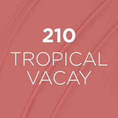 L'Oreal Paris Infallible Matte Resistance Tropical Vacay 210 long wear finish keeps lips vibrant and defined