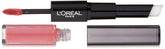 L'Oreal Paris Infallible Pro Last Lipstick Toujour Teaberry application showing longwear color