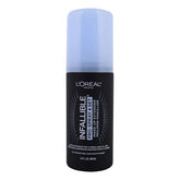 L'Oreal Paris Infallible Pro-Spray Set mist application locks in makeup all day