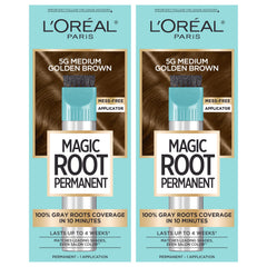L'Oreal Paris Magic Root Permanent Hair Color box for fast gray coverage