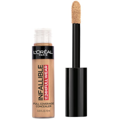L'Oreal Paris Infallible Full Wear Concealer bottle for all-day, matte coverage.