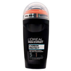 L’Oréal Paris Men Expert Carbon Protect roll-on bottle for all day freshness