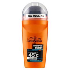 L’Oréal Paris Men Expert Carbon Protect roll-on bottle provides all-day odor control.
