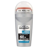 L'Oréal Paris Men Expert Fresh Extreme roll-on bottle provides 50ml of reliable daily protection.