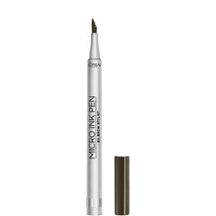 L'Oreal Paris Micro Ink Pen by Brow Stylist with precision comb-tip for natural hair-like brows.