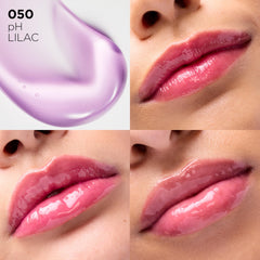 Cushion applicator beads on L'Oreal Paris Plump Ambition lip oil provide massage while hydrating lips.