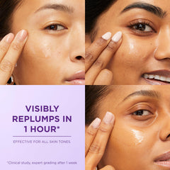 L'Oreal Paris Revitalift serum dropper enables precise, controlled hydration application.