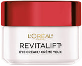 L'Oreal Paris Revitalift eye cream pro-retinol tube shows firming action for the eye area.