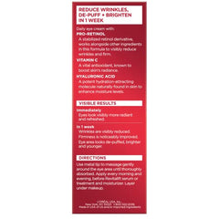 L'Oreal Paris Revitalift eye cream with Hyaluronic acid focuses on hydration around the eye.
