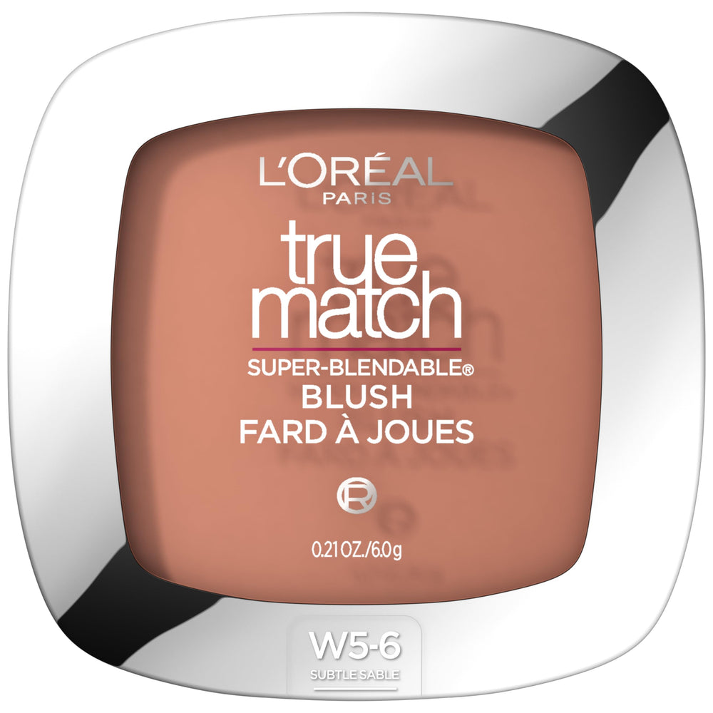 L'Oreal Paris True Match blush Subtle Sable packaging with mirror for on-the-go touch-ups