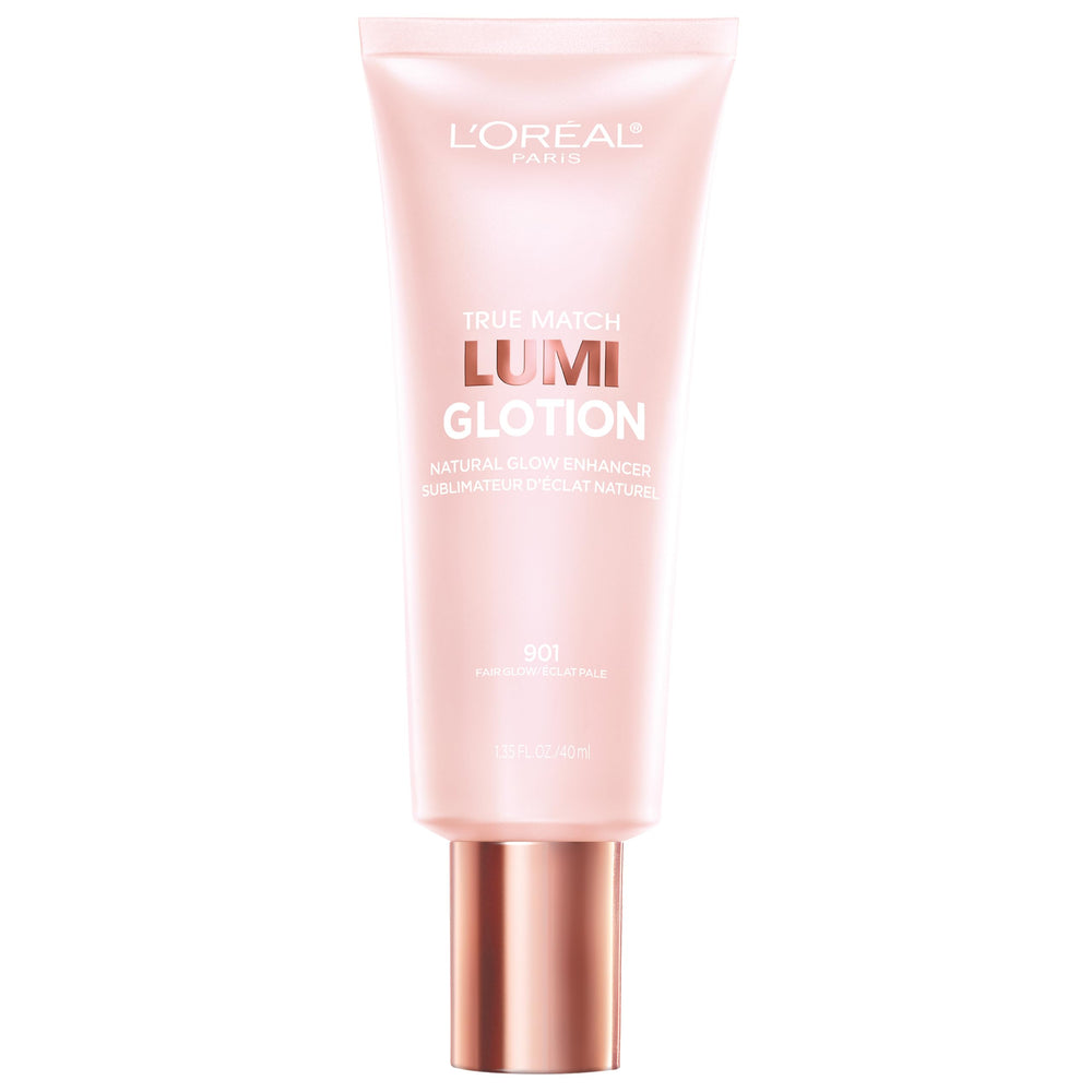 L'Oreal Paris Lumi Glotion face glow with hydrating moisture for natural radiance.