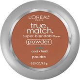 L’Oréal Paris True Match Powder Nut Brown compact showing shade-matching precision for warm undertones.