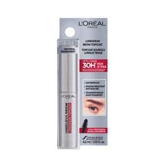 L'Oreal Paris Unbelievabrow topcoat waterproof formula keeps brows smudge-free through workouts