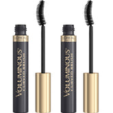 L'Oreal Paris Voluminous mascara curved brush boosts lash volume during application