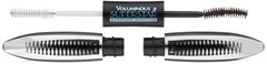 L’Oréal Paris Voluminous Superstar Mascara primer application shows dramatic volume and smooth base.