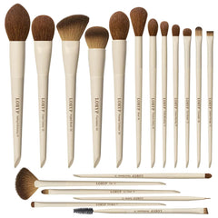LORYP 18-piece brush set face and eye brushes for precise blending