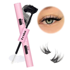 Losha Lash Bond and Seal 2in1 bottle shows the dual-ended design for DIY lash extensions.