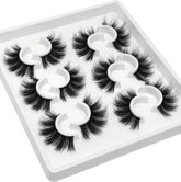 Pestañas Losha, juego 5D dramáticas 20 mm para un look audaz