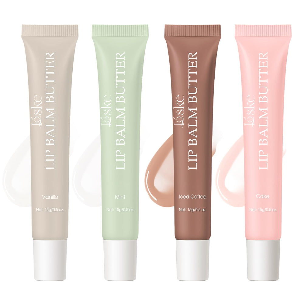 Loske Summer Butter Lip Balm Vanilla shade for everyday hydration with vanilla scent.