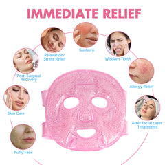 LotFancy Face Ice Pack cooling effect highlights puffiness and relief potential.
