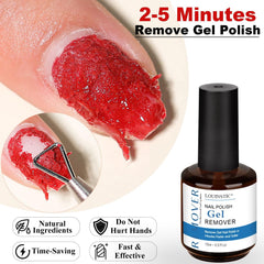 LOUINSTIC cuticle pusher for precise prep before removal