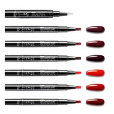 Love Easy 2-Step Gel Nail Polish Pens base-color builder in action for flawless nails.